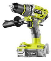 Ryobi R18PD7-220B 18V Bezuhlíková aku príklepová vŕtačka (2x2.0Ah)