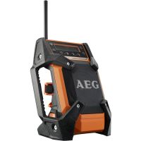 AEG BR 1218C-0 18V DAB + digital rádio na pracovisko