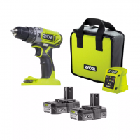 Ryobi R18PD2-115S 18V príklepová aku vŕtačka (1x1.5Ah)