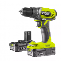 Ryobi R18DD2-220S 18V aku vŕtací skrutkovač (2x2.0Ah)