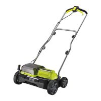 Ryobi RY18SFX35A-0 18V bezuhlíkový aku vertikutátor, šírka záberu 35cm