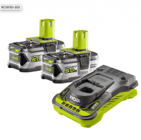 Ryobi RC18150-250 18V sada akumulátora s nabíjačkou lithium+ HIGH ENERGY (2x5.0Ah)