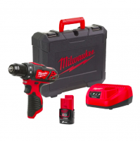 MILWAUKEE M12BDD-201C M12™ AKU VŔTAČKA BEZ PRÍKLEPU - KOMPAKTNÁ