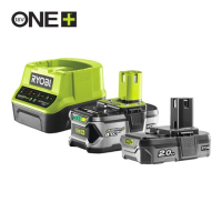 Ryobi RC18120-242X 18V Sada akumulátora s nabíjačkou (1x4.0Ah + 1x2.0Ah)