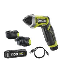 Ryobi RSD4-120TA2 4V Akumulátorový skrutkovač s dvoma nástavcami USB Lithium (1 x 2,0Ah)