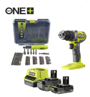Ryobi RPD18BL1-2C42TA59 Aku bezuhlíková príklepová vŕtačka