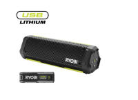 RYOBI RS4-120G USB Lithium™ reproduktor s 2,0 Ah akumulátorom (RB420)
