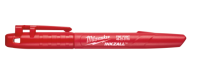 MILWAUKEE Značkovač - popisovač INKZALL™ jemný hrot - červený (fixa)