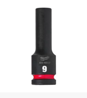MILWAUKEE Nástrčný kľúč 1/2" - Hex 9 SHOCKWAVE™ predĺžený