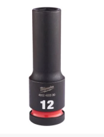 MILWAUKEE Nástrčný kľúč 1/2" - Hex 12 SHOCKWAVE™ predĺžený