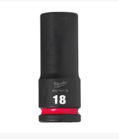 MILWAUKEE Nástrčný kľúč 1/2" - Hex 18 SHOCKWAVE™ predĺžený