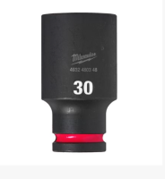 MILWAUKEE Nástrčný kľúč 1/2" - Hex 30 SHOCKWAVE™ predĺžený