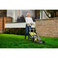 Ryobi RY18LMX40A-240 18V aku kosačka, šírka záberu 40cm (2x4.0Ah)