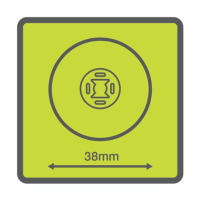 Ryobi RAR302-5 5ks sada 38mm kotúčov do kovu a umelej hmoty