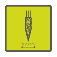 Ryobi RAR706 5.75mm spätný hladký odhrotovač