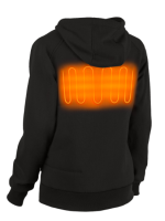 MILWAUKEE M12™ Dámska vyhrievaná mikina s kapucňou "L" - čierna