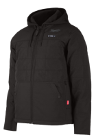 MILWAUKEE M12™ Vyhrievaná bunda s kapucňou AXIS™ "XL" - čierna