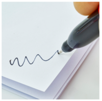 MILWAUKEE Značkovač - popisovač INKZALL™ extra jemný hrot - čierny 4ks (fixa)