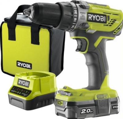 Ryobi R18PD31-120S 18V Akumulátorová príklepová vŕtačka (2.0Ah) | DM ...