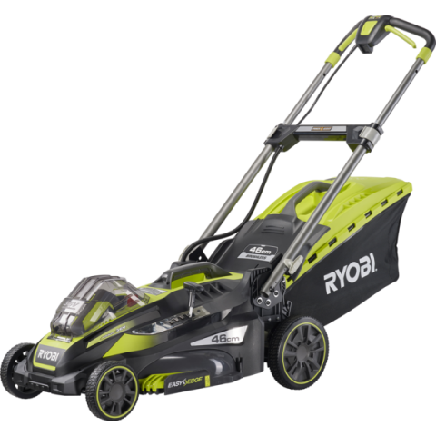 Ryobi RLM36X46S5 36V bezuhlíková aku kosačka, širka záberu 46cm (1x5.0Ah)