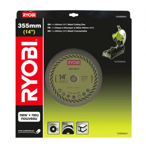 Ryobi COSB355A1 355mm pílový kotúč pre rozbrusku