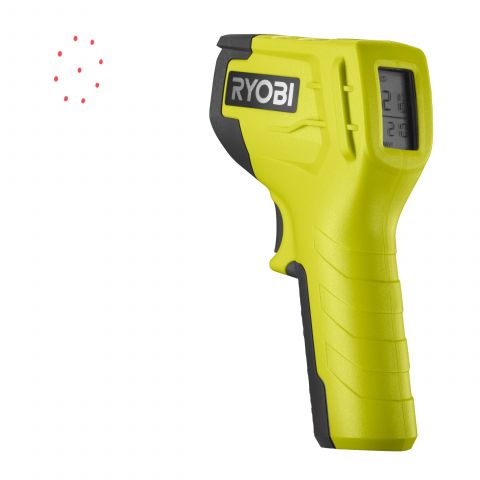 Ryobi RBIRT08 9V infračervený teplomer s 8 laserovými bodmi