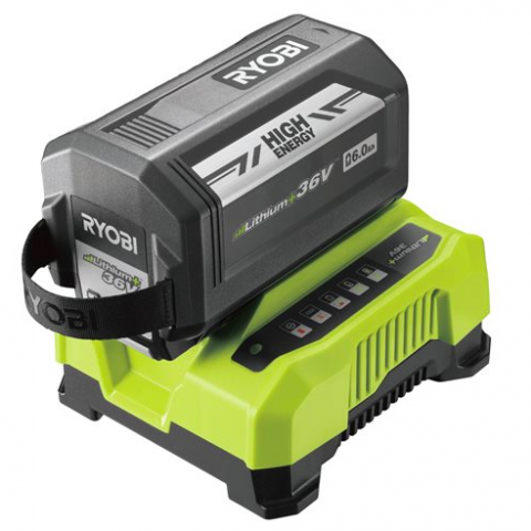 Ryobi RY36BC60A-160 36V High Energy akumulátor 6.0Ah + rýchlonabíjačka