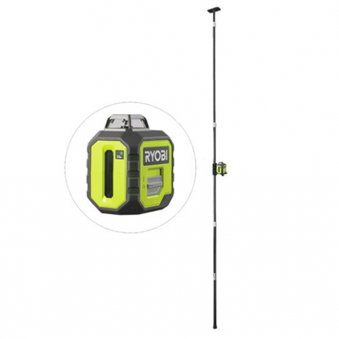 Ryobi RB360GLL-K 360° Zelený laser v sade