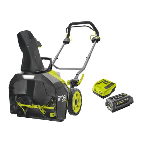 Ryobi RY36STX45A-140 36V Bezuhlíková snehová fréza MAX POWER, šírka záberu 45cm (1x4.0Ah)