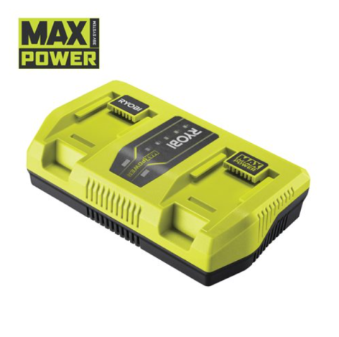 Ryobi RY36C2PA 36V MAX POWER duálna 6A nabíjačka