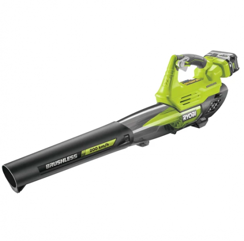 Ryobi RY18BLXA-140 18V bezuhlíkový aku fukár (1x4.0Ah)