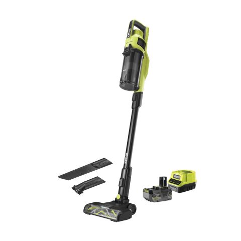 Ryobi RSV18BL-1C40G 18V ONE+™ Bezuhlíkový tyčový vysávač (1x 4.0Ah)