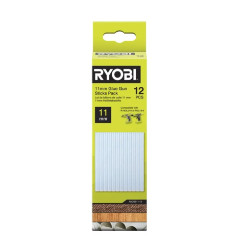 Ryobi RACGS11-12 Tavné tyčinky 11mm, 12 ks