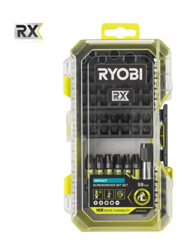 RYOBI RX sada bitov, 59 ks RARXSD59