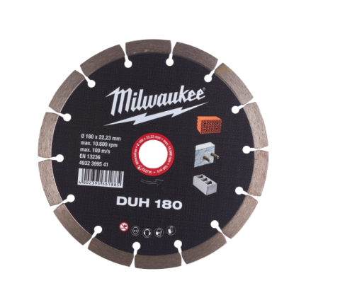 MILWAUKEE Diamantový kotúč DUH 180 × 22,2 mm
