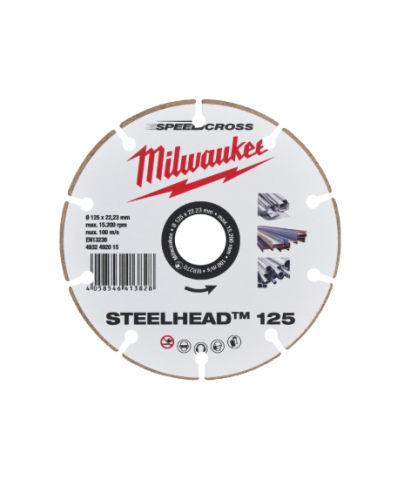 MILWAUKEE Diamantový kotúč na kov STEELHEAD™ 125 mm