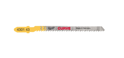 MILWAUKEE Pílové plátky CURVE 75 × 2,5 mm – 5 ks