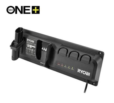 Ryobi ONE+ Nabíjačka nástenná RC18ASV (Nabíjačka pre tyčový vysávač RC18ASV)